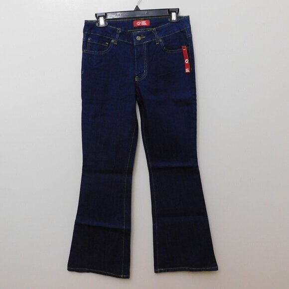 Hot Kiss Mid Rise Wide Boot Cut Jeans Size 9 / 31" - Picture 1 of 2